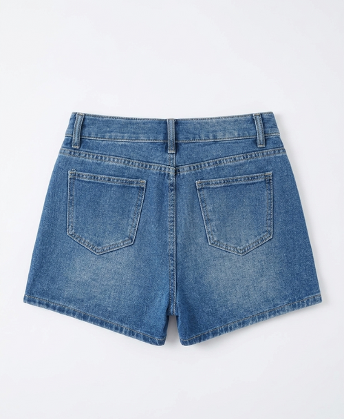 Falda short jean